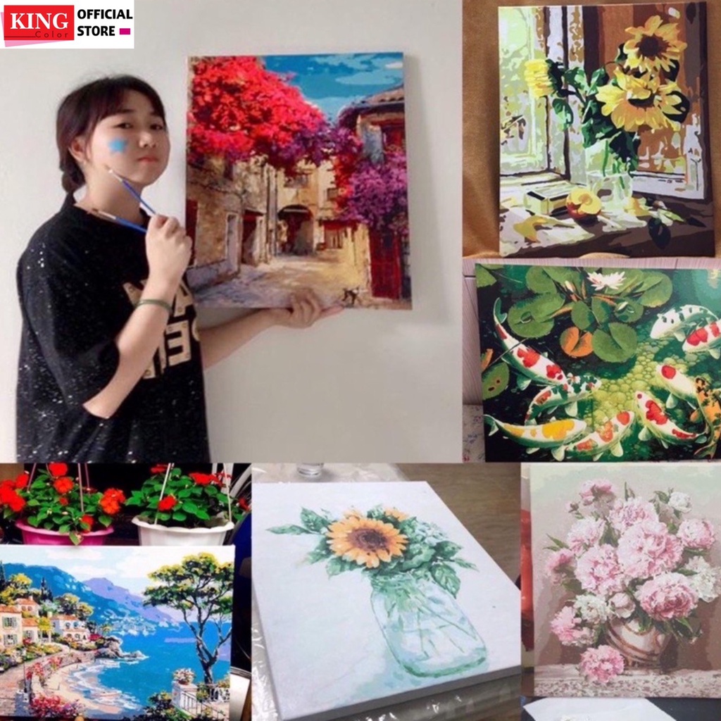 Tranh Sơn Dầu Số Hóa Phật Giáo Việt Nam Chủ Đề Phật Nhiều Mẫu Đẹp, Ý Nghĩa, Cầu Bình An !