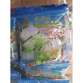 1 bịch 20 gói thạch dừa miền bắc ( có 2 vị ) sỉ đồ trẻ em