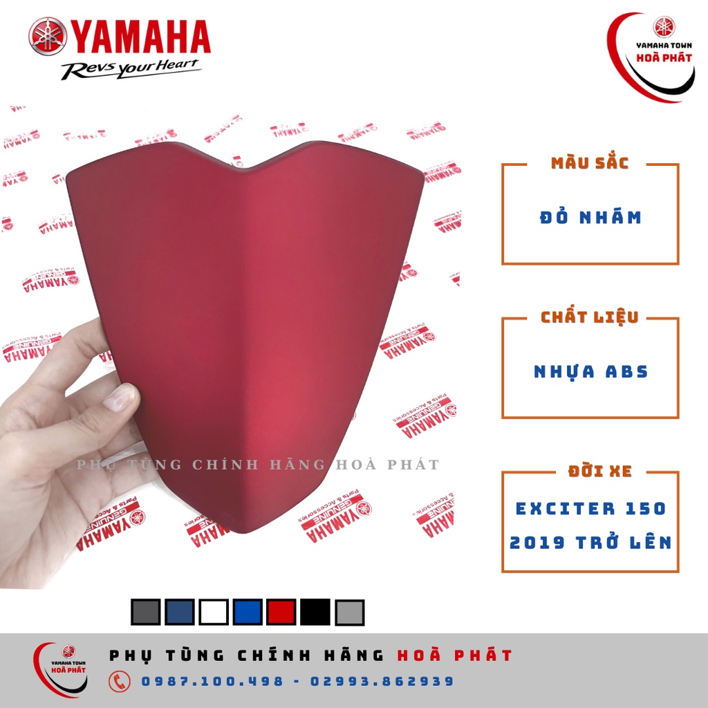 Nắp trên ốp đầu trước Exciter 150 đời mới từ 2019 chính hãng 100% chính hãng Yamaha 100%
