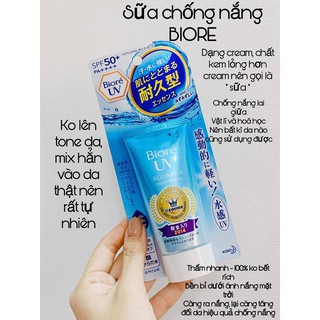 Kem Chống Nắng BIORE UV AQUA RICH