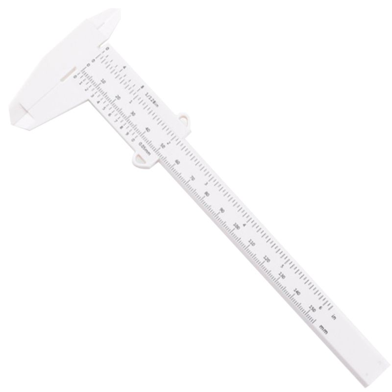 Thước đo ống nước/ làm mộc/ kim loại 150mm 0.5 DIY