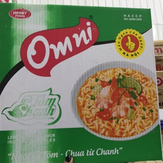 Mì tôm chanh Omni thùng