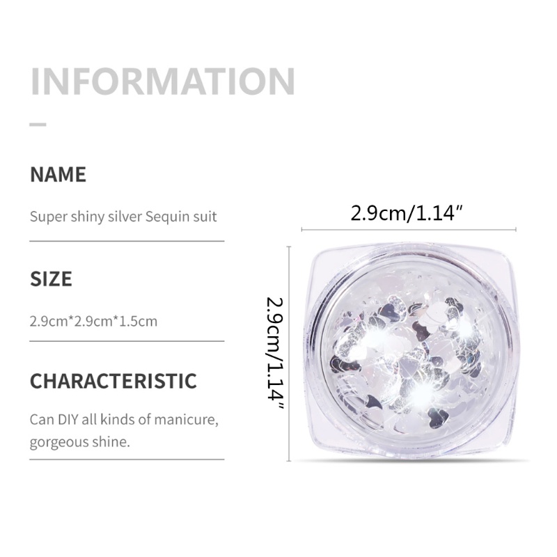 Bột Kim Tuyến Lấp Lánh Trang Trí Móng Tay Nghệ Thuật YOUYO