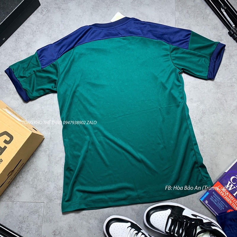 Bộ quần áo đá banh ĐT ITALIA màu xanh cổ vịt hàng cao cấp mẫu mới 2022