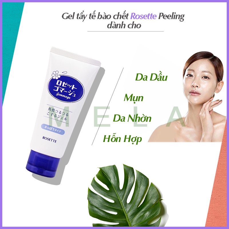 ✅[NHẬP KHẨU] Tẩy Tế Bào Chết Rosette Gommage Peeling Gel Nhật Bản 120G