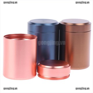 Hộp Nhôm Đựng Lá Trà/Thảo Dược Tiện Dụng