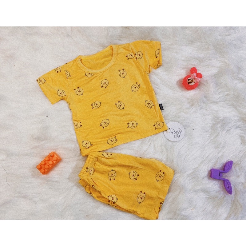 Bộ thun lạnh hình vịt K.WOO