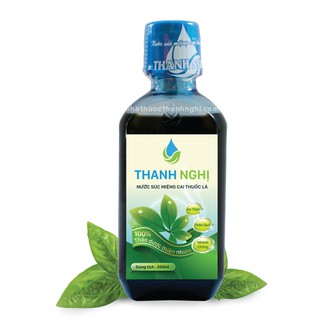 SỈ 1 Chai 200ml cai thuốc Thanh nghị hết nghiện sau 5 ngày hiệu quả 130% so với Nước cai thuốc Boni smok