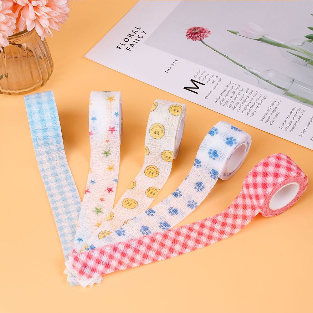 Băng quấn ngón tay co giãn tự dính 4m bảo vệ chống ma sát chống mòn chống chai nhiều màu sắc tùy chọn cho học sinh