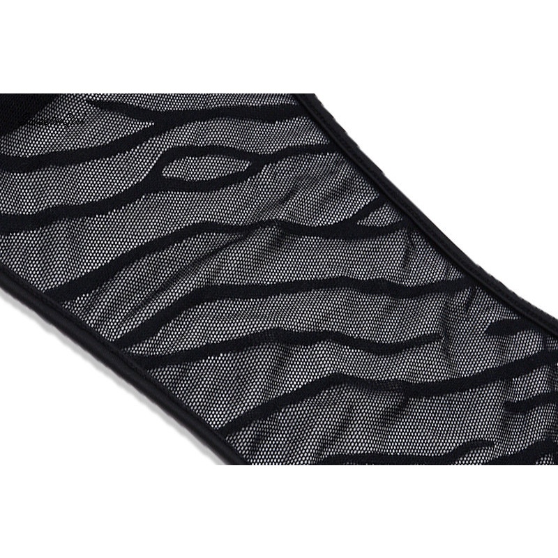 Áo Croptop Tay Dài Cổ Tròn Khoét Lỗ Màu Đen Trơn Thời Trang 2022 Quyến Rũ Cho Nữ