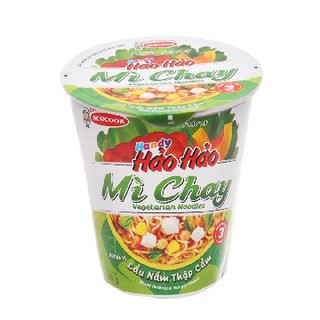  Mì Hảo Hảo Lẩu Nấm Chay Ly 66g