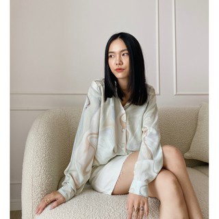Áo sơ mi họa tiết EDINI - SM208