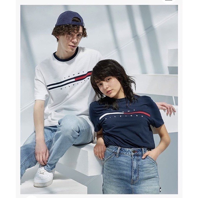 Áo thun Unisex Tommy Hilfiger AUTHENTIC - Shipped Korea
