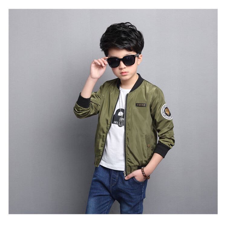 (xả) (thanh lý) Áo khoác bomber gió (Sz: 120-160)