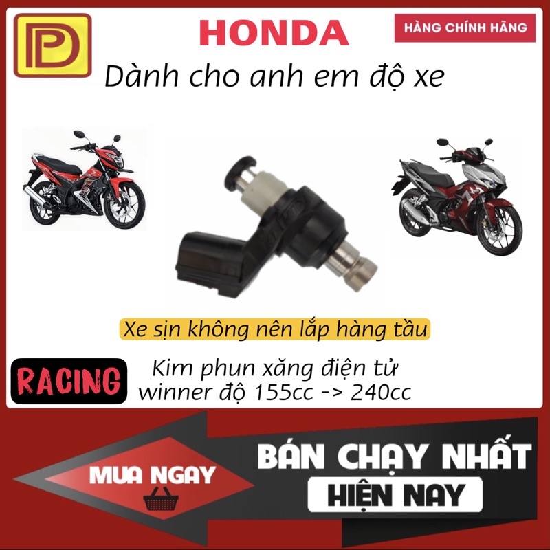 Kim phun xăng điện tử Winner độ 155cc - 240cc (Racing Boy) - Chính hãng Honda