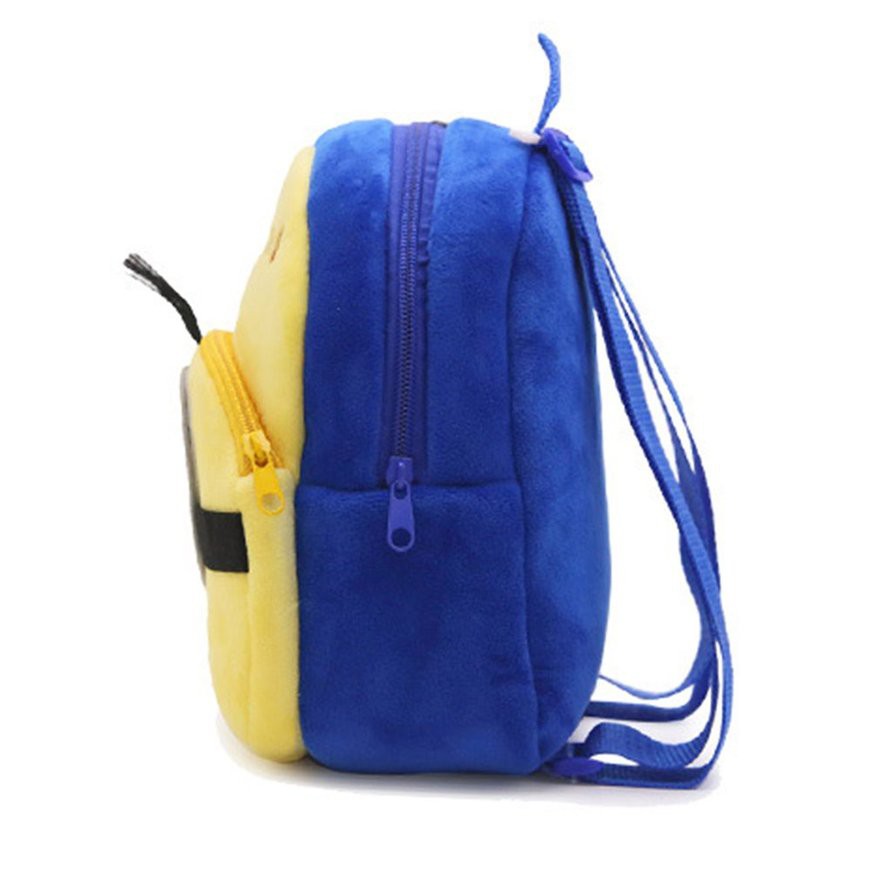Balo đi học phối hình Minion dễ thương cho bé