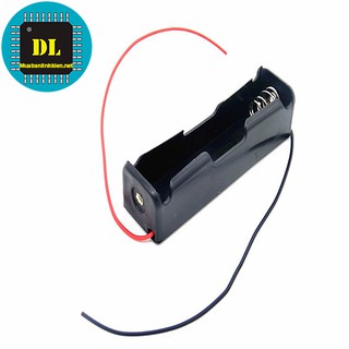 Hộp đế pin 18650 1aa