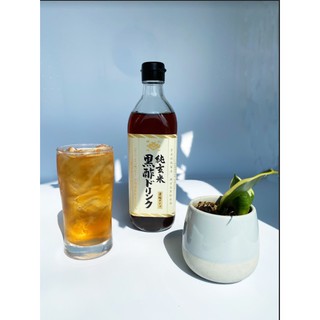Giấm Đen Nhật Bản Từ Gạo Nâu - Brown Rice Black Vinegar Drink 500ml