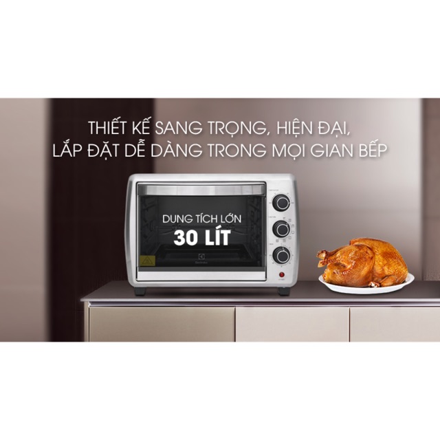 Lò nướng Electrolux 30 lít - EOT30MXC