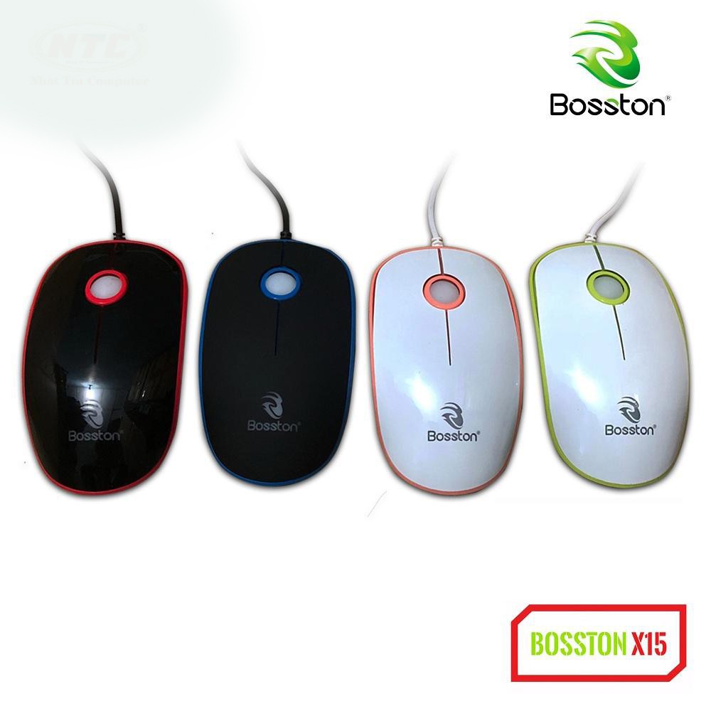 Chuột Gaming Bosston X15 có đèn led-phiên bản Silent