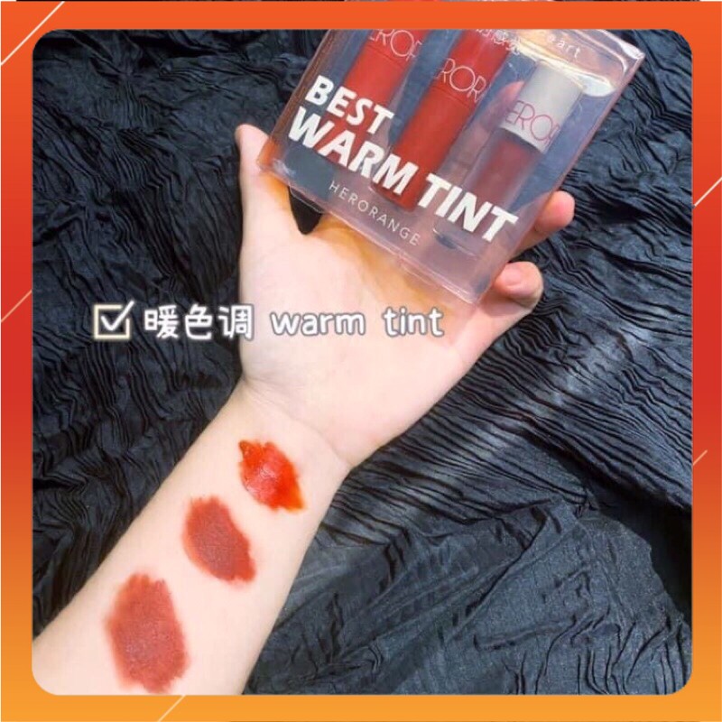 [HOT DEAL] Set 3 son Herorange BEST WARM & COOL TINT | BigBuy360 - bigbuy360.vn