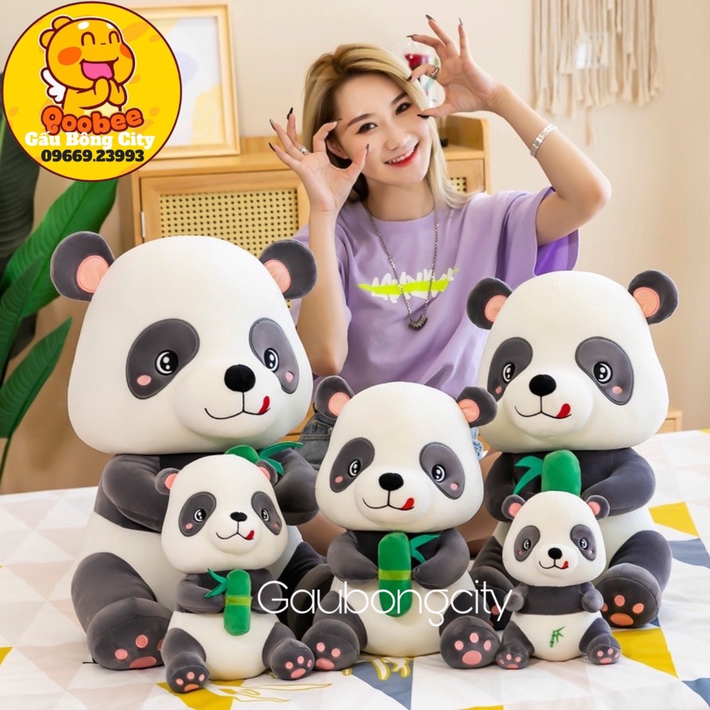 Gấu Bông Gối Ôm Gấu Trúc Panda Dễ Thương Quà Tặng Cao Cấp