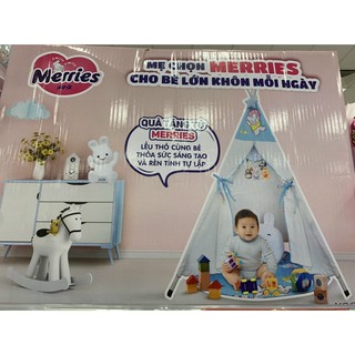 Lều Thỏ Merries Xinh Xắn Cho Bé (1m2x1m6)