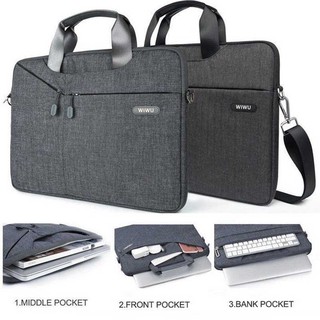 Túi Đeo Chống Sốc WiWu Sleeve Case Laptop/Macbook