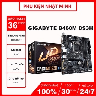 Mua Mainboard Gigabyte B460M DS3H V2 (Intel B460  Socket 1200  m-ATX  4 khe RAM DDR4)