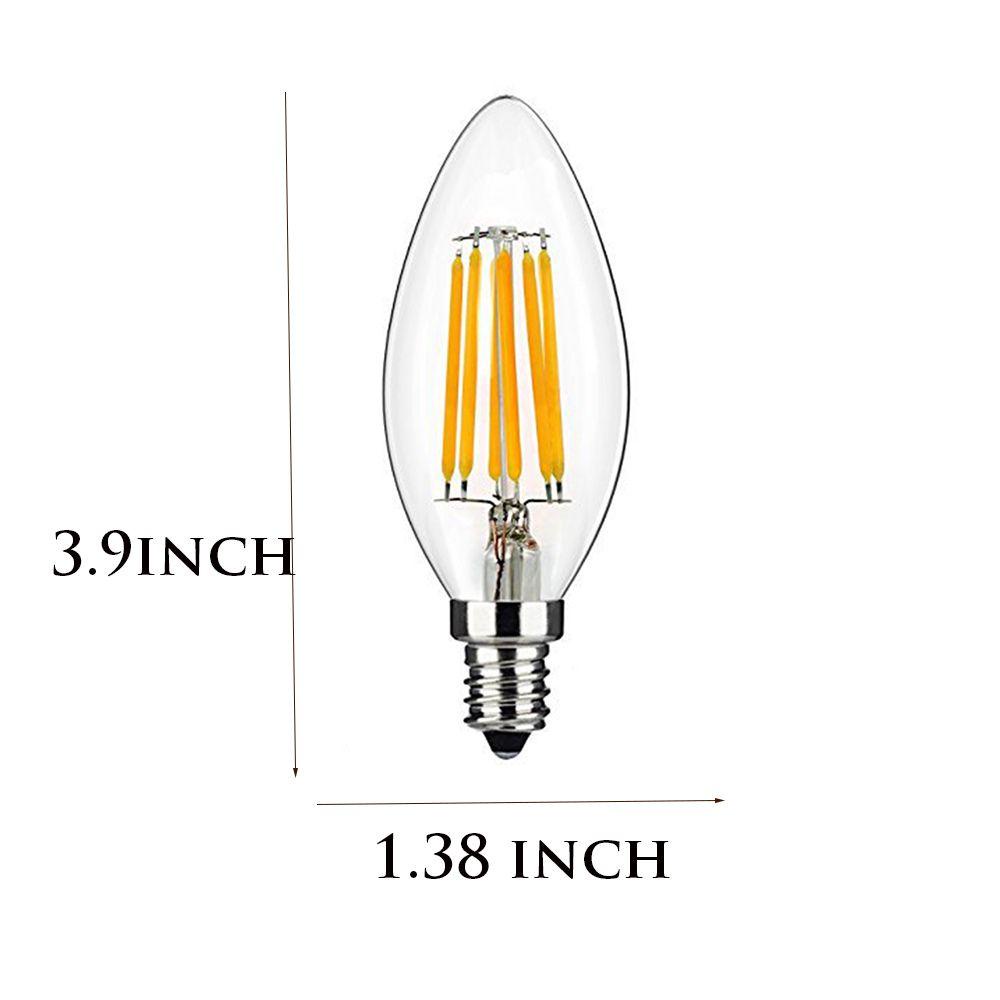 WTTLE Bóng ĐèN LED ÁNh SáNg TrắNg 6500K