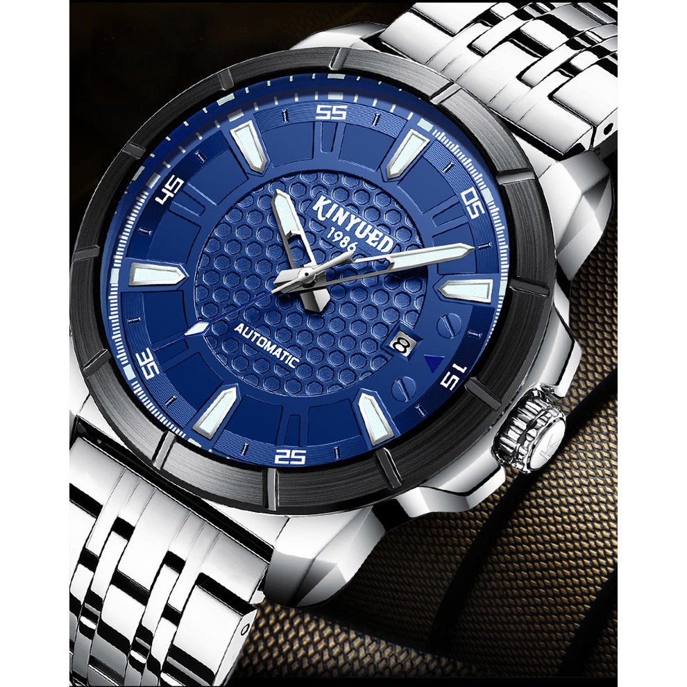 ĐỒNG HỒ NAM KINYUED J036 DÂY THÉP HÀNG CAO CẤP Bán lẻ giá sỉ