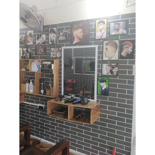Bộ 11 tranh tóc barber size m