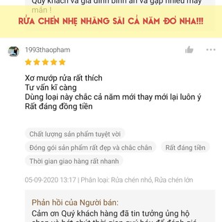 Xơ mướp rửa chén Quê Một Cục