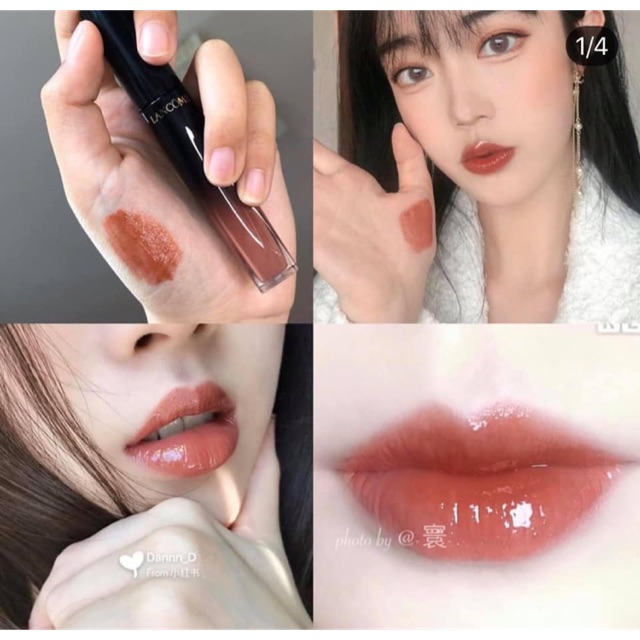 Son Lancome L’absolu Lacquer màu 274 trà sữa