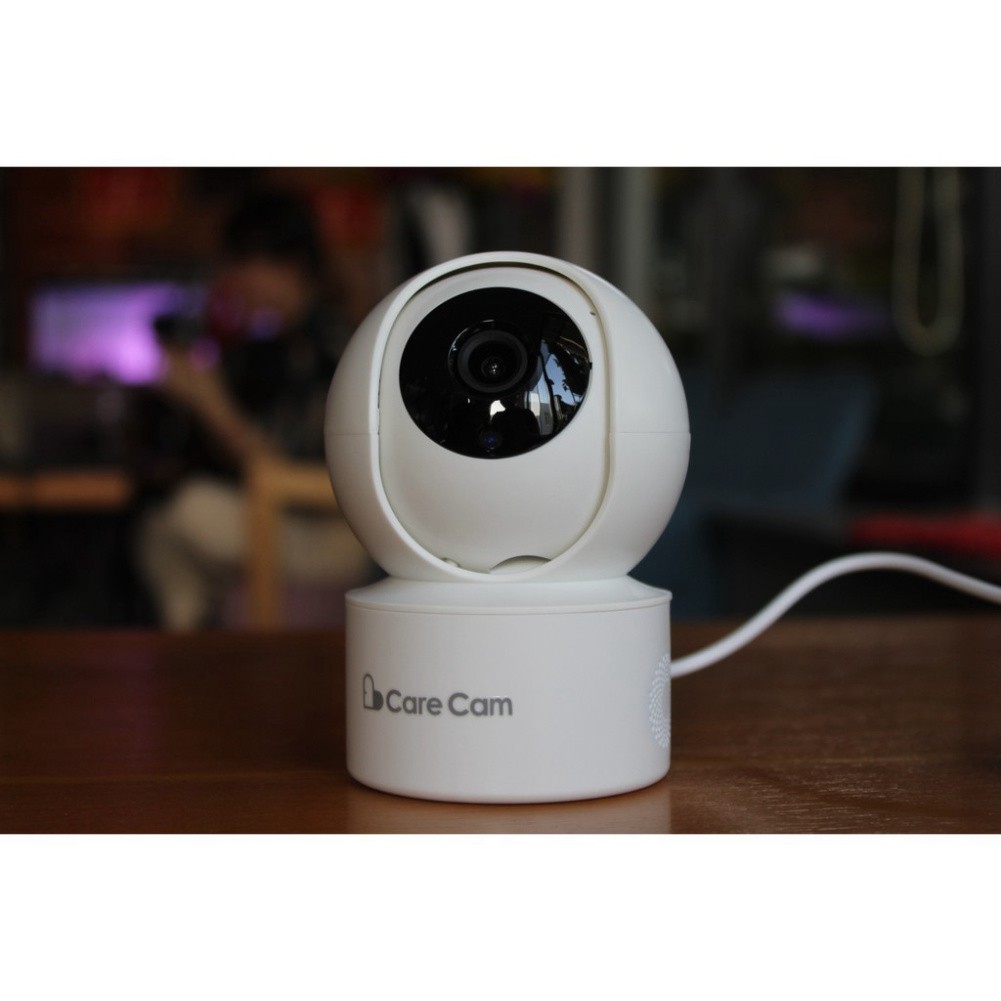 VCN Camera wifi 360 độ Care Cam YH200 hai.0 Mpx full HD1080 chuẩn nén H265+ đàm thoại hai chiều, kết nối Smart Home 2 GW