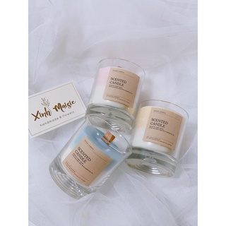 Hộp nến thơm cao cấp Maisie Candles 2 tầng màu