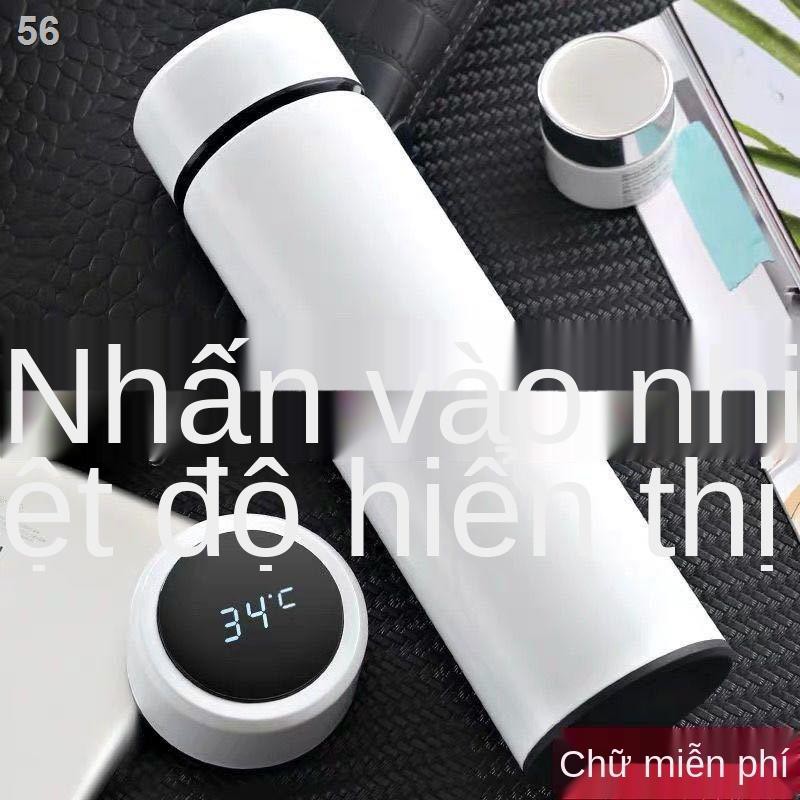 Bình chân không thông minh cho nữ, giá trị cao, đo nhiệt độ đa chức năng, hiển thị cao cấp, nhắc nhở uống nước, cốc n