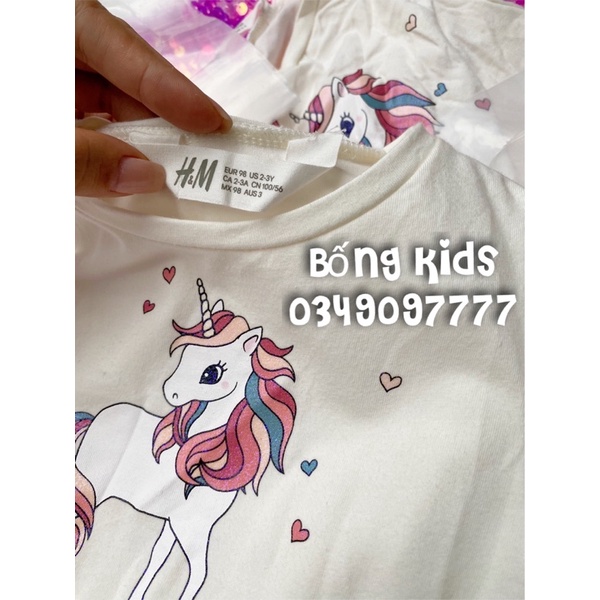 Váy Tutu Bé Gái Kỳ Lân Sequin Hồng HaM