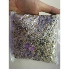 1 gói sỏi muối tiêu 1kg trang trí hồ cá, chậu cây, cố định phân nền.