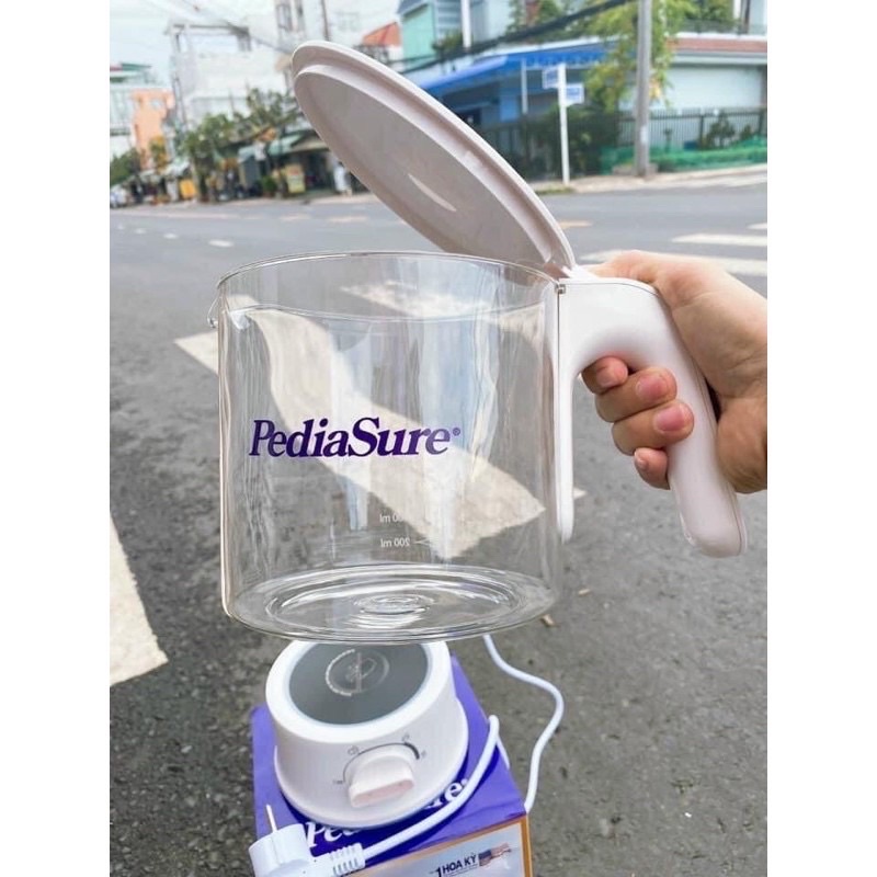 Bình thuỷ tinh đun nước pediasure