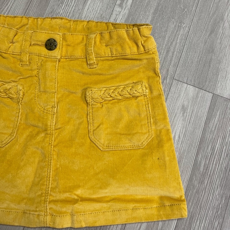 XD- Chân váy nhung vàng Palomino size 1.5/2y-9/10y