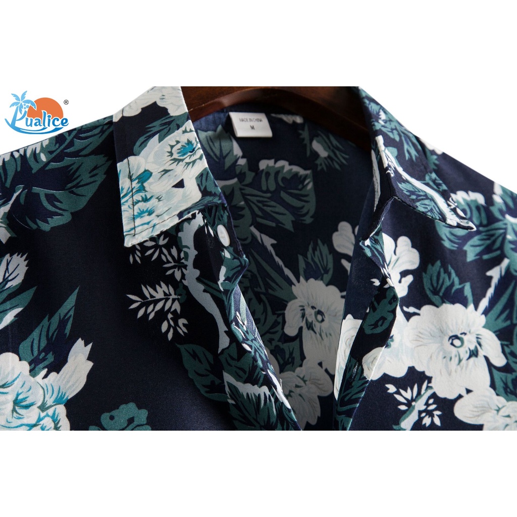 Áo sơ mi tay ngắn in họa tiết thời trang cá tính dành cho nam 2021