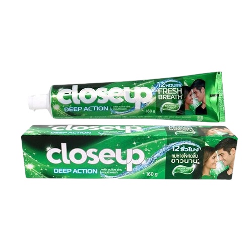 Kem đánh răng CLOSEUP Bạc Hà/Lửa Băng/Băng Tuyết/ Muối Biển Chanh - Kem Đánh Răng Close Up 160g/180g