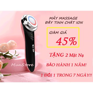 Máy Massage Mặt ION Điện Di Tinh Chất - Máy Mát Xa Mặt Cầm Tay Đa Năng