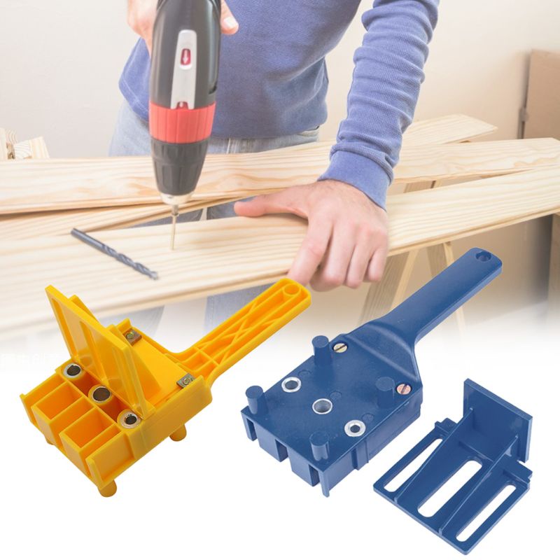 Bộ Dụng Cụ Định Vị Mũi Khoan Làm Đồ Gỗ 6 8 10mm DIY