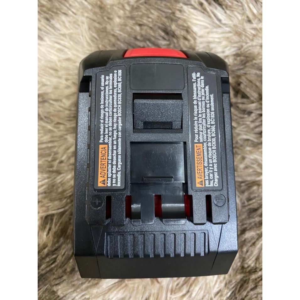 Pin BOSCH 18V 8AH cell 21700 nhận sạc zin có Led báo pin. BN.