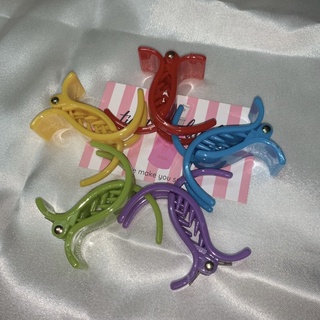 kẹp tóc càng cua màu pastel
