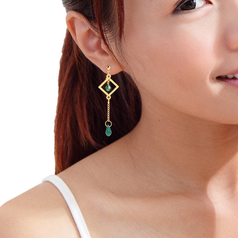 Tmdbyx Khuyên Tai Hóa Trang Nhân Vật Anime Genshin Impact Vision 7 Element God Eye Keqing Xiao Zhongli Dành Cho Nữ