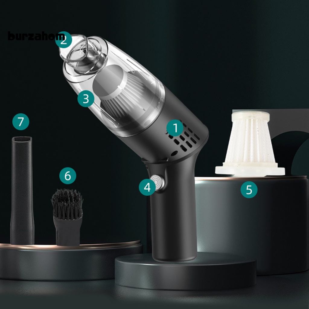 Máy Hút Bụi Sạc USB Đa Năng Cho Xe Hơi