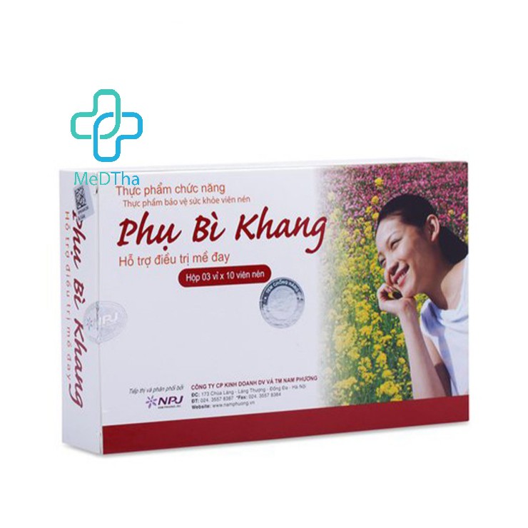 Phụ Bì Khang - Hỗ trợ Giảm Mề Đay, Mẩn Ngứa, Dị Ứng, Thanh Nhiệt, Mát Gan, Tăng cường Miễn Dịch (Hộp 30v) [Chính Hãng]